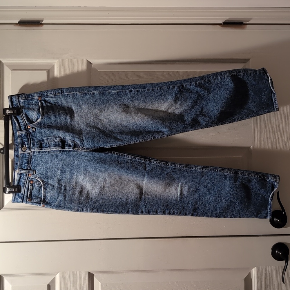 GAP Blue Denim High-Rise Jeans - Picture 2 of 3